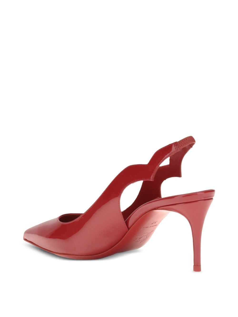slingback patent pumps - 3