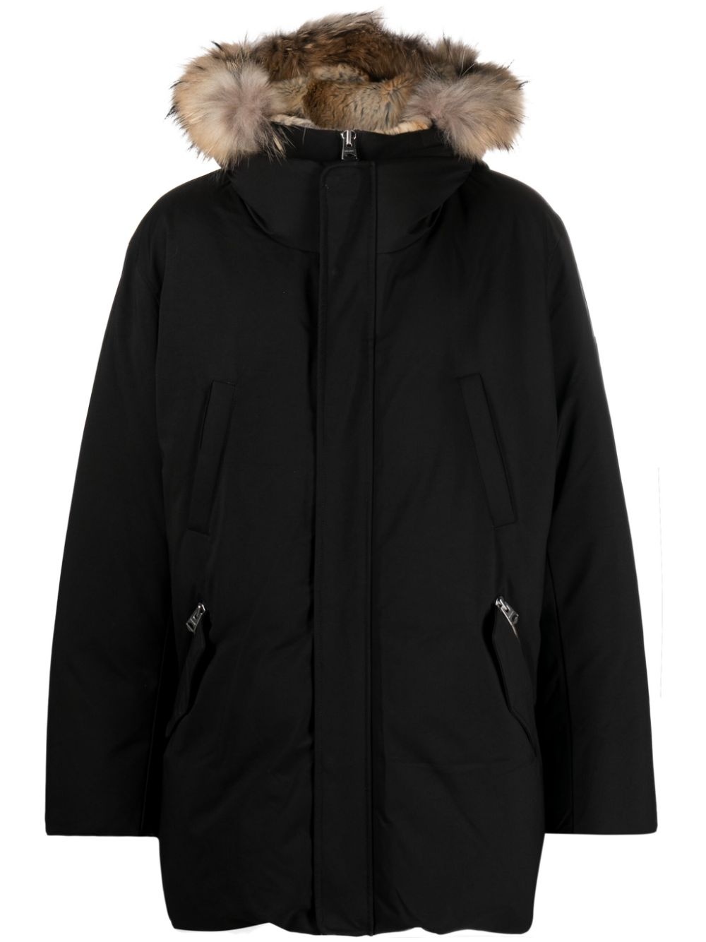 Edward fur hooded jacket - 1