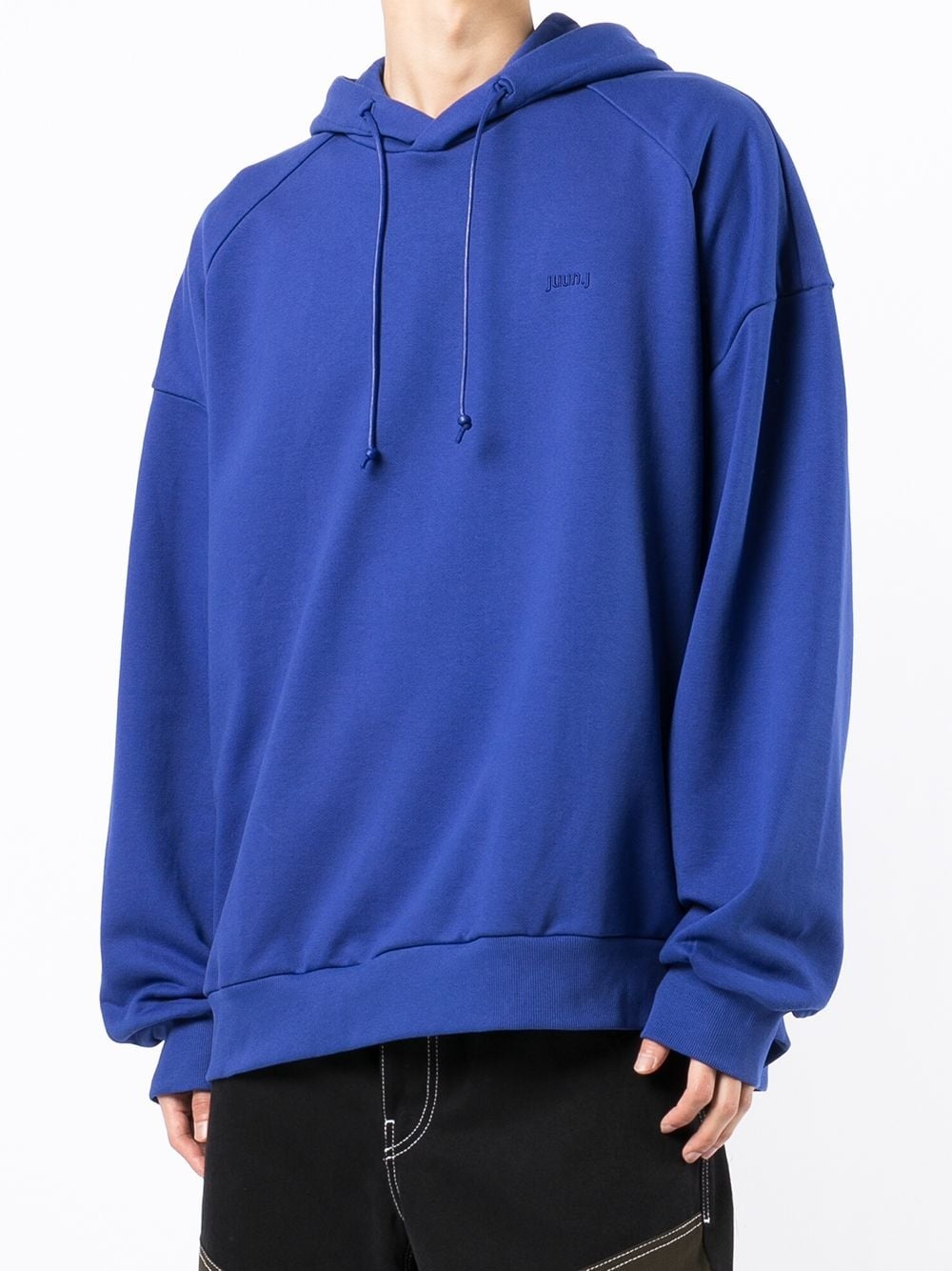 logo drawstring hoodie - 4