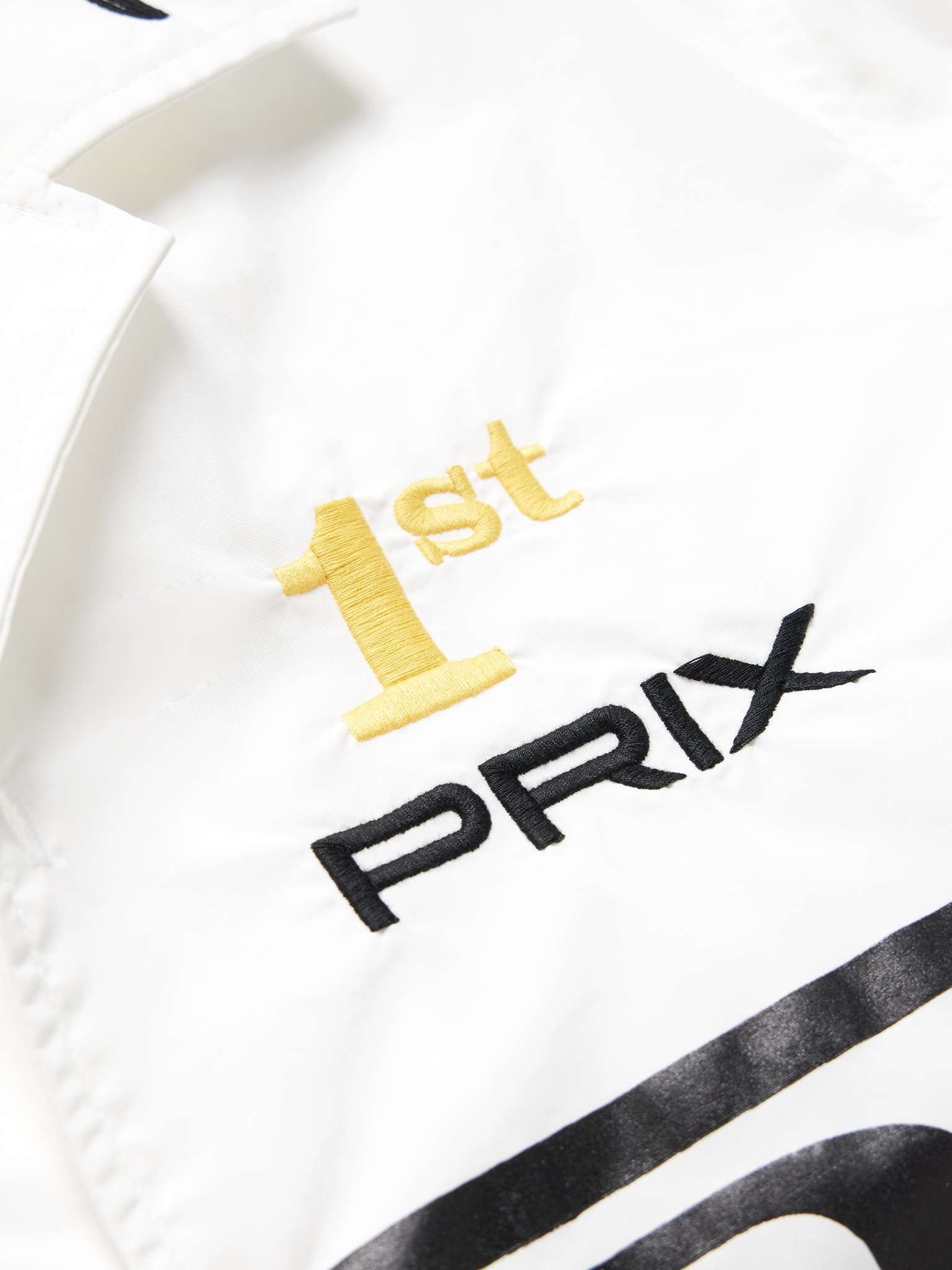 Camp-Collar Logo-Print Embroidered Poplin Shirt - 4