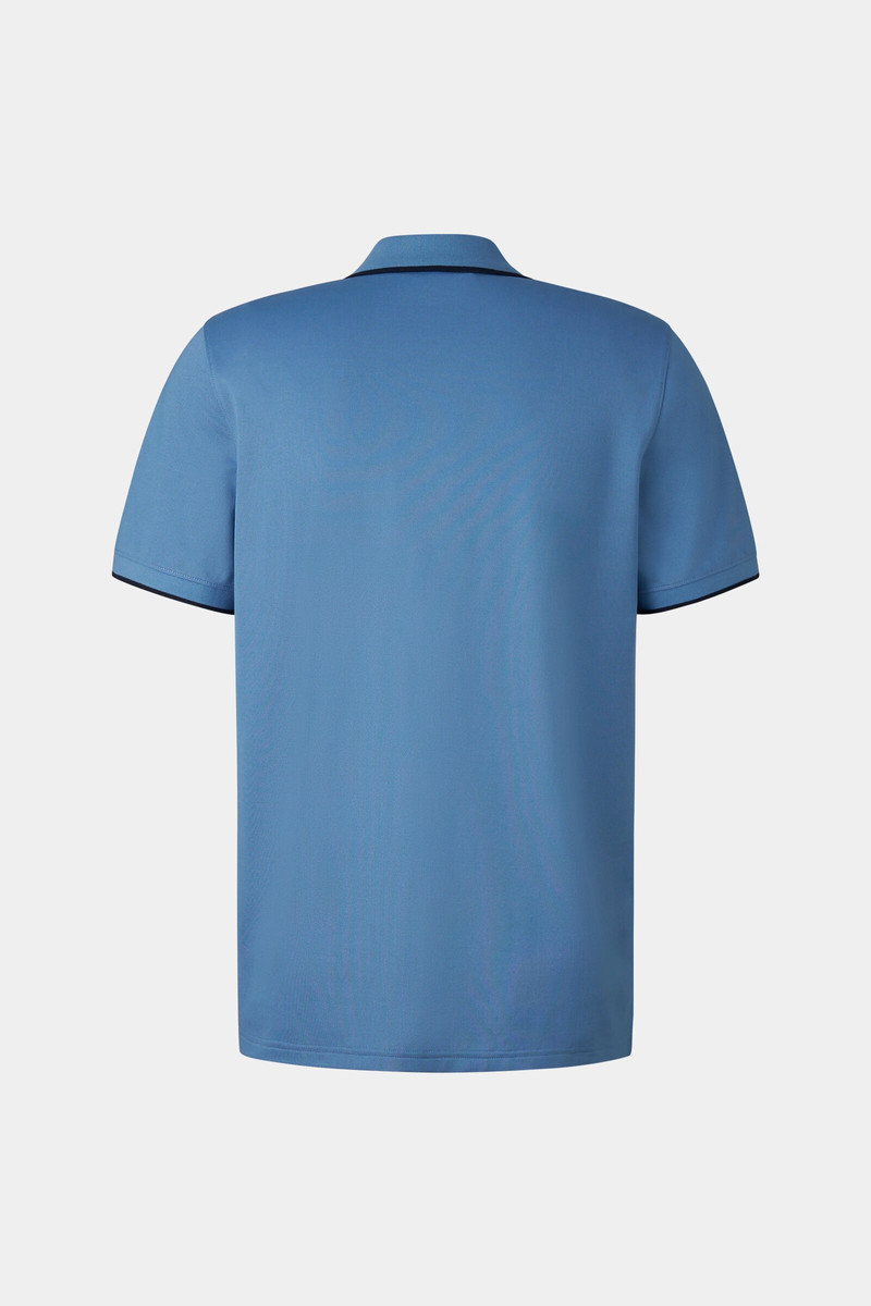 BOGNER Timo polo shirt in Misty blue outlook