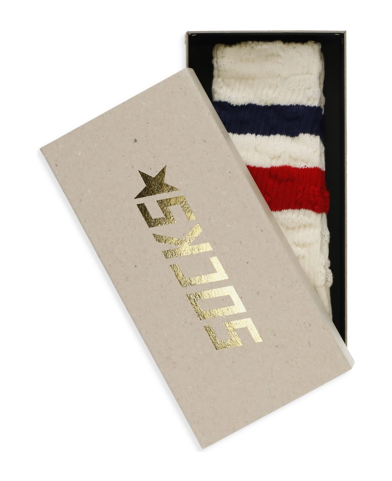Striped Detail Socks - 3