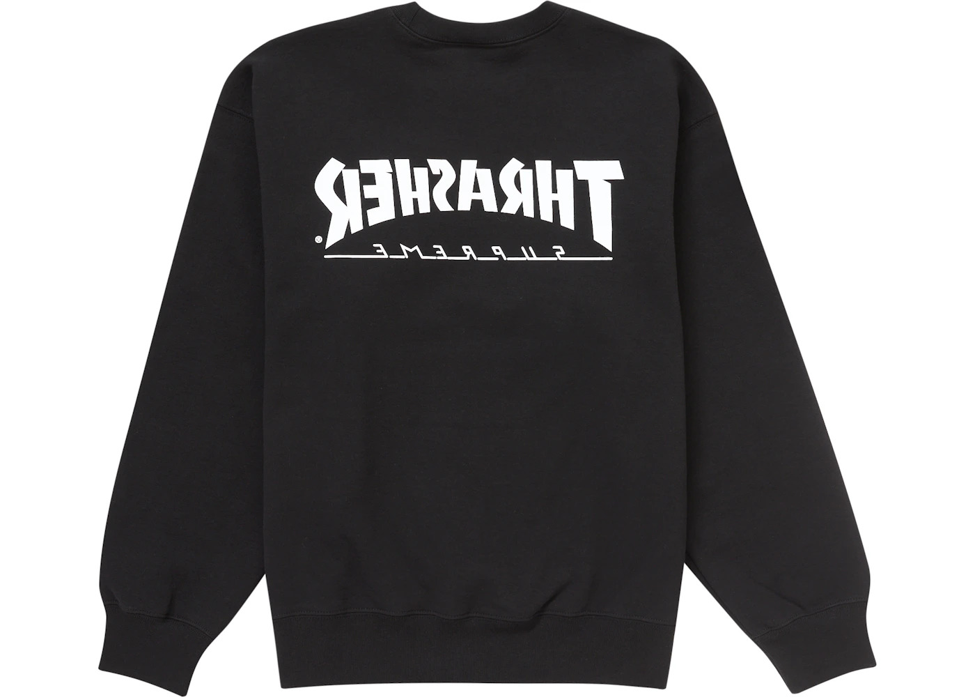 Supreme Thrasher Crewneck Black - 2