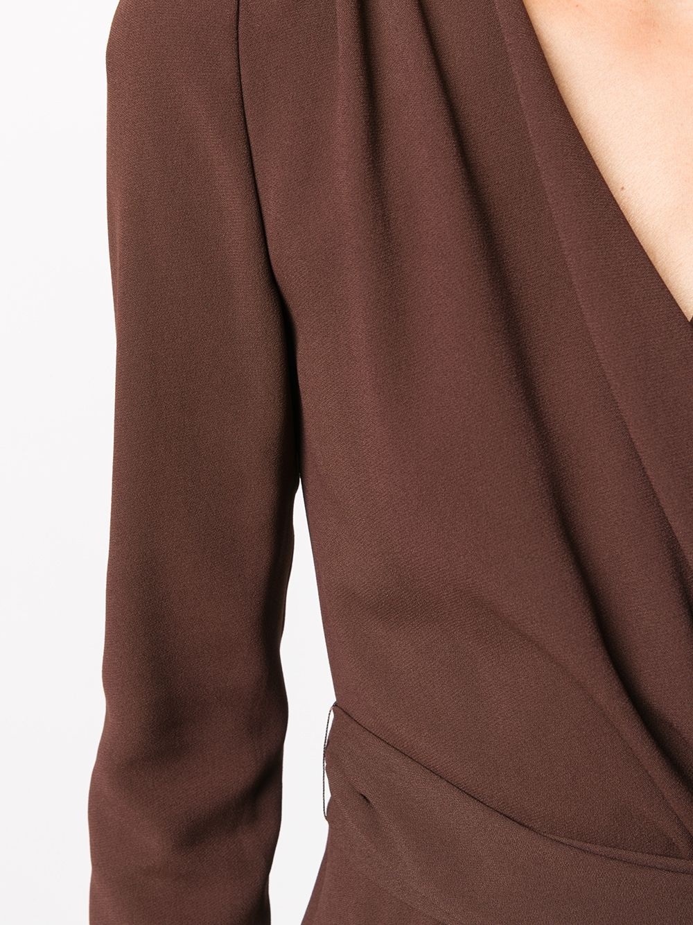 belted longuette dress - 5