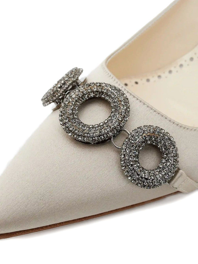 Isteralo embellished pointed pumps 4