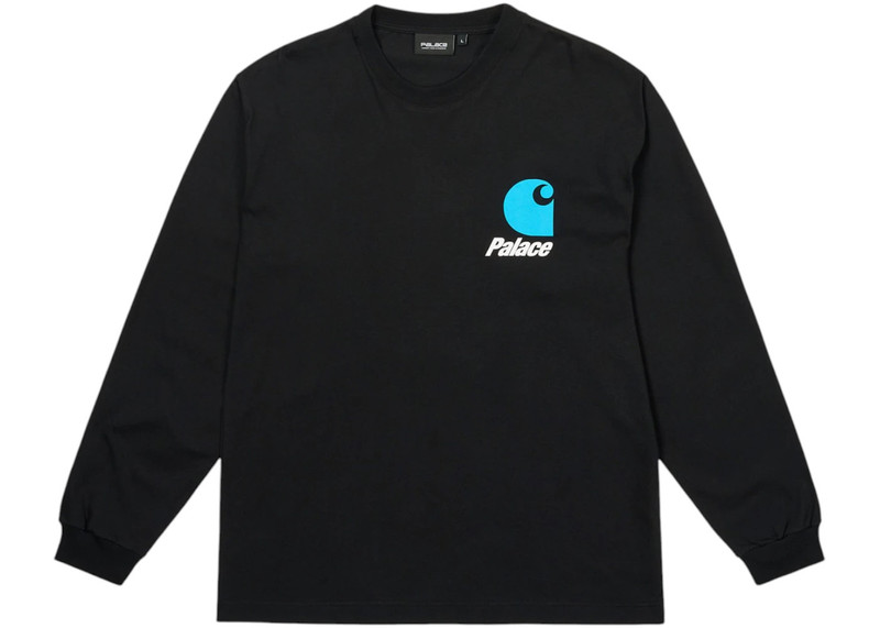 PALACE Palace Carhartt WIP Logo Longsleeve Black outlook