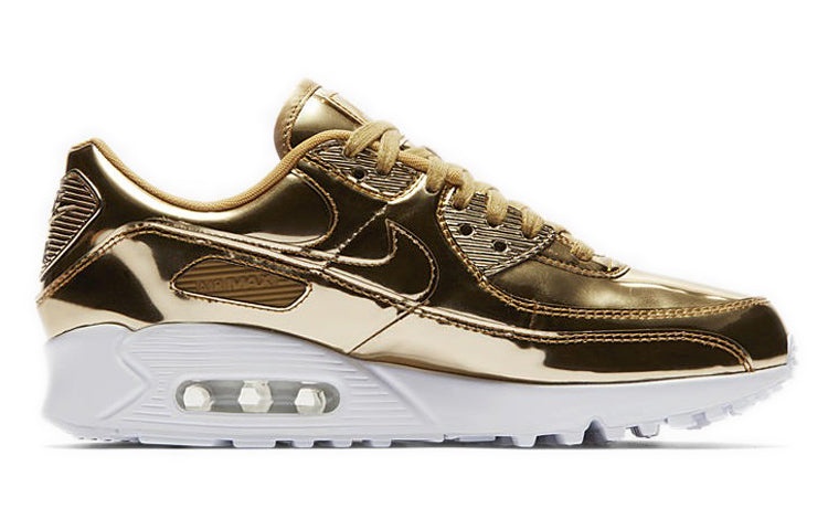 (WMNS) Nike Air Max 90 'Metallic Pack - Gold' CQ6639-700 - 2