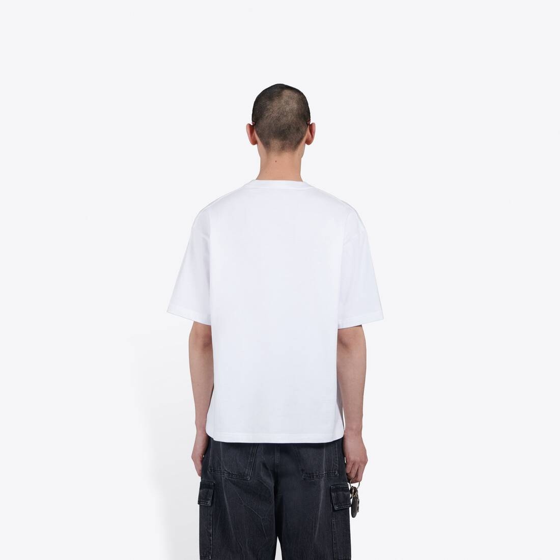 Men's New Copyright Medium Fit T-shirt in White - 7