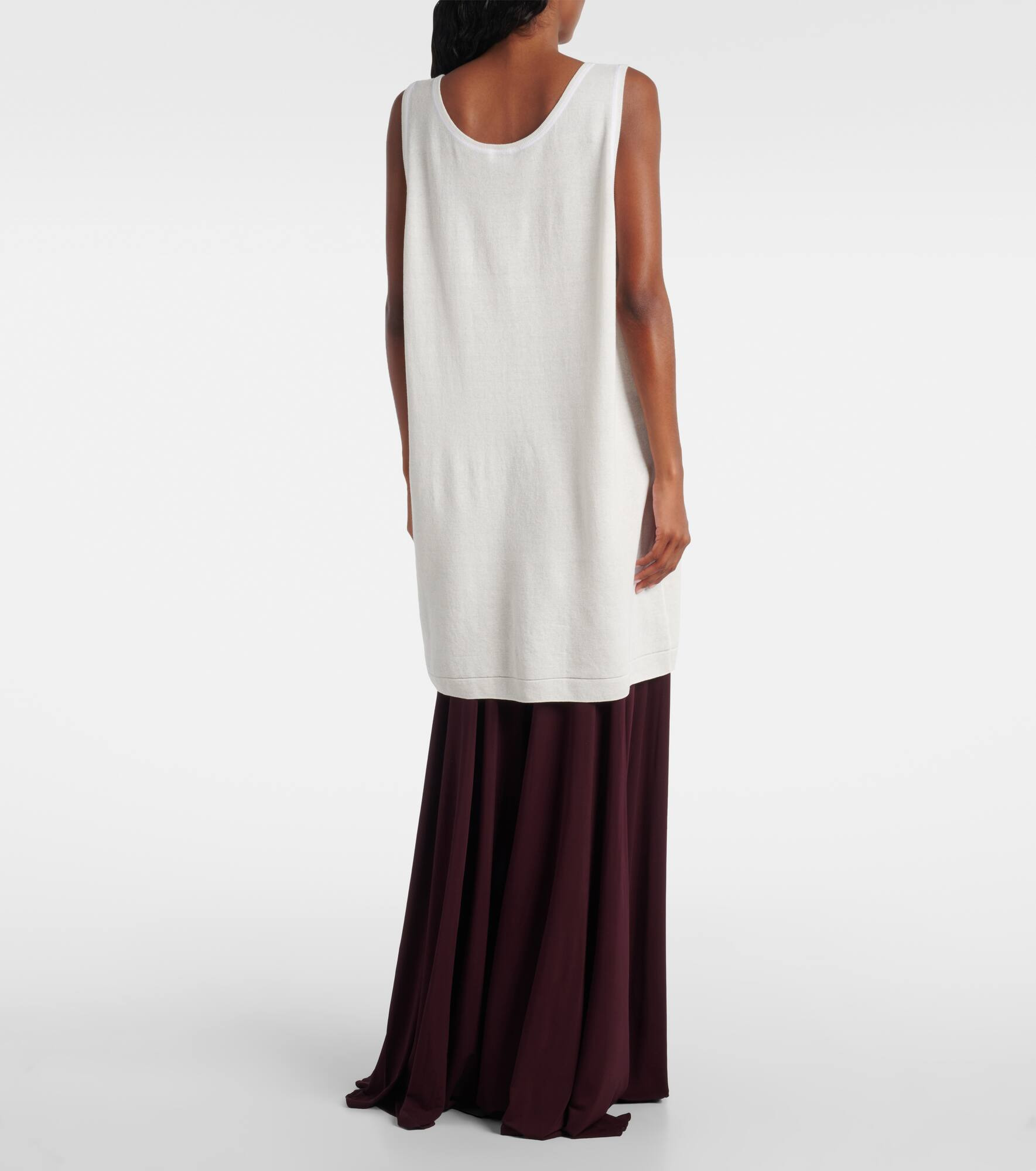 Cotton and wool-blend tunic - 3