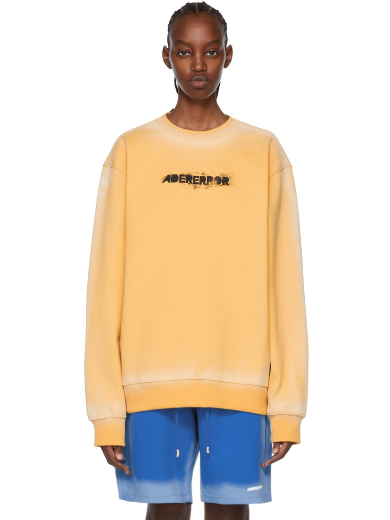 Yellow Cotton Sweatshirt 1