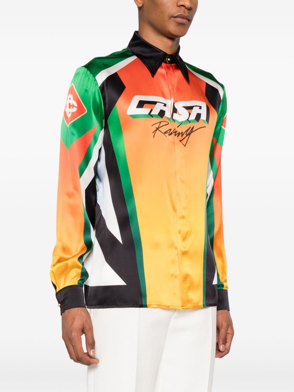 Moto Sport silk shirt - 4