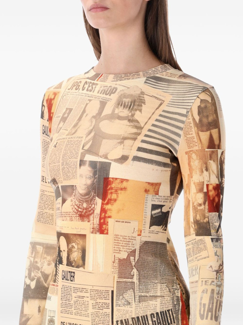 rib journal midi dress 3