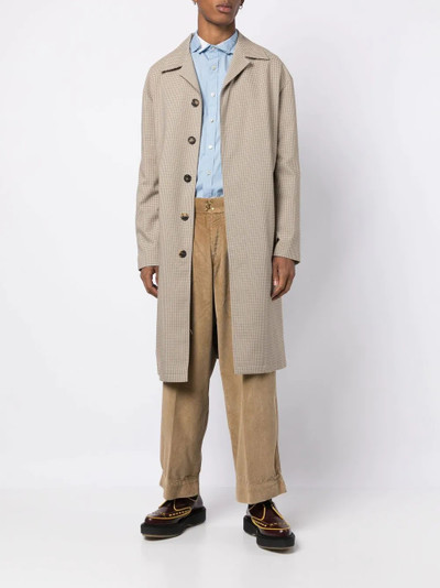 Kolor wide-leg corduroy trousers outlook