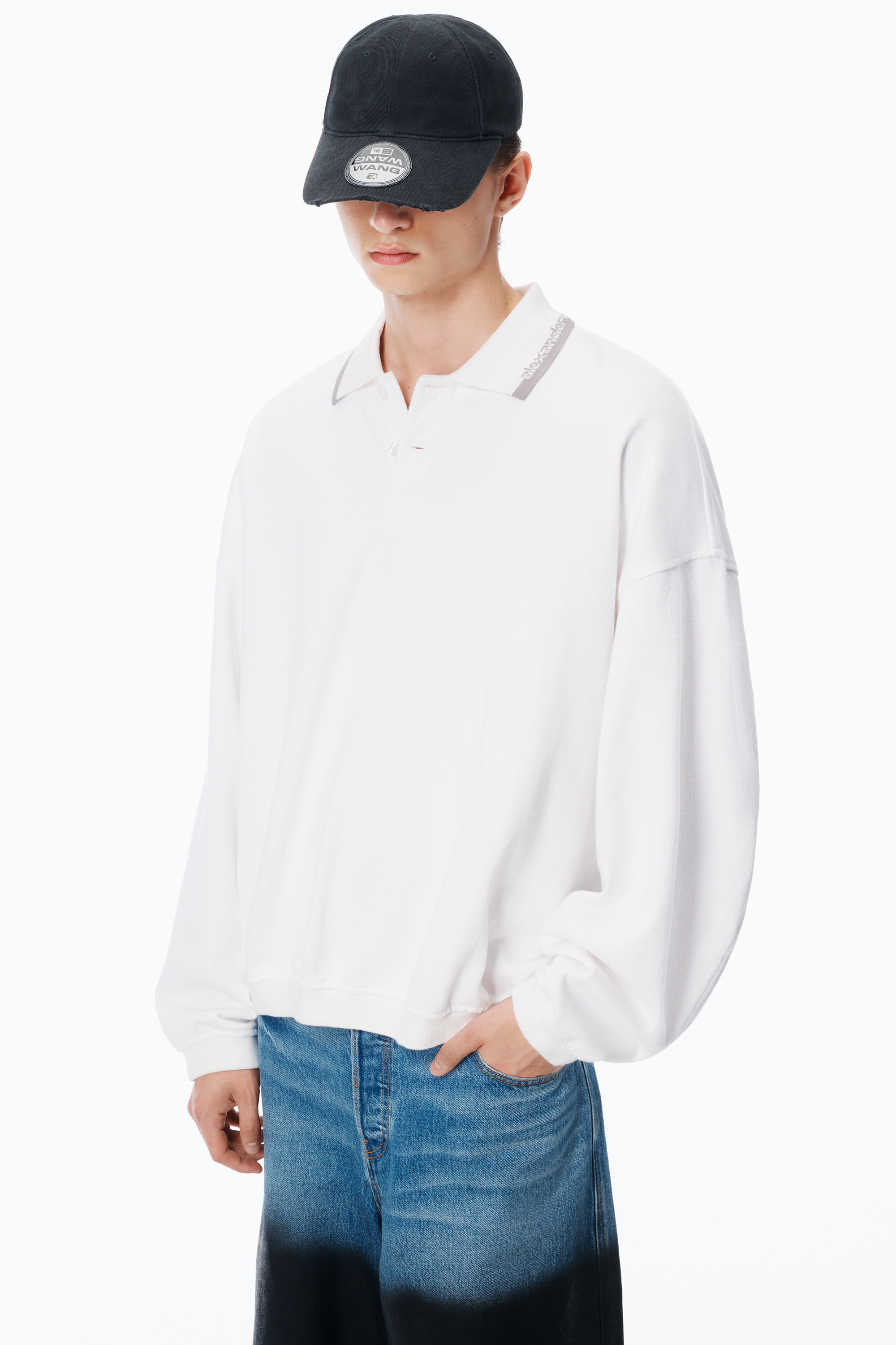 Long-Sleeve Polo Shirt - 3
