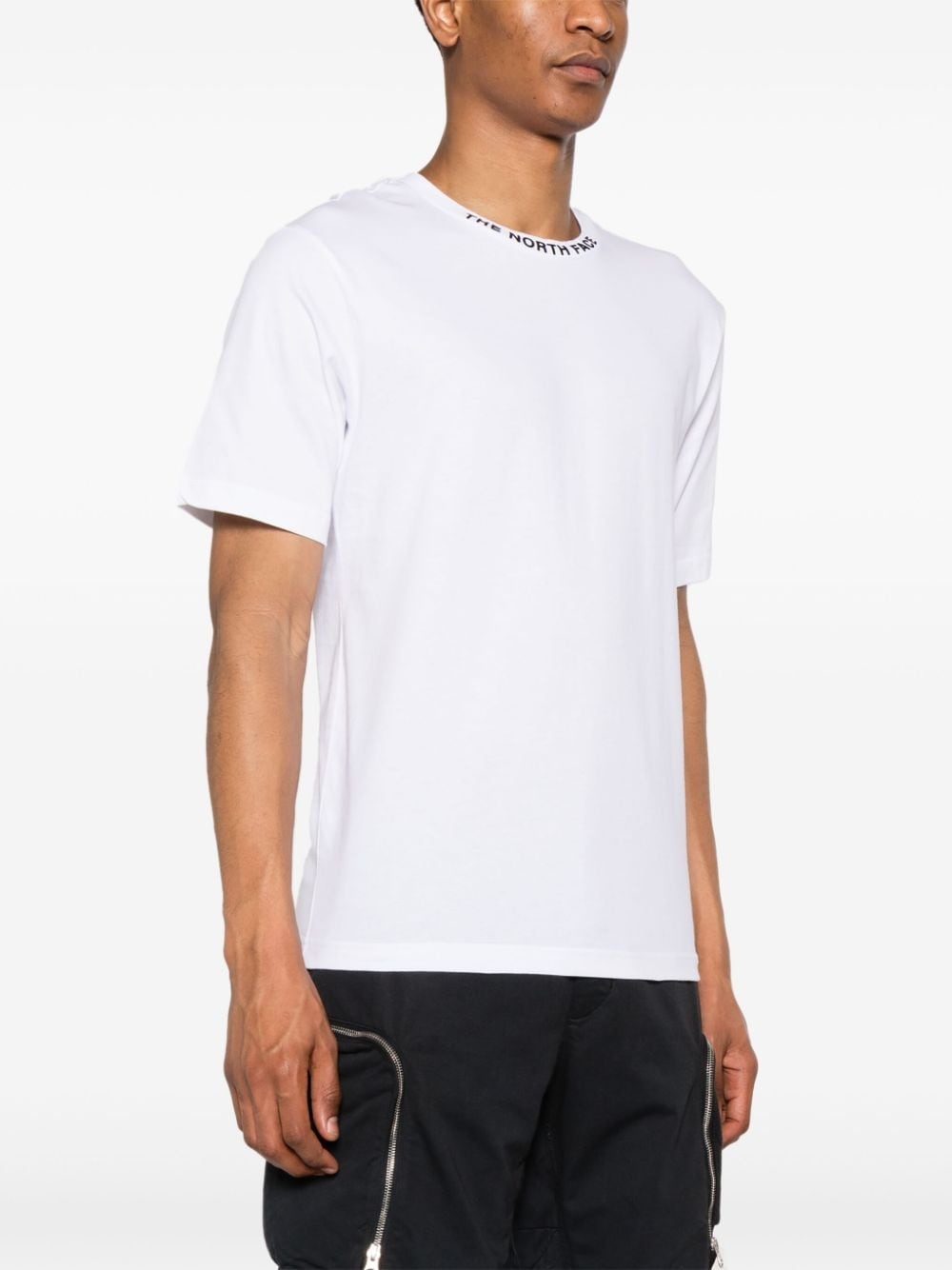 logo-appliqué cotton T-shirt - 3