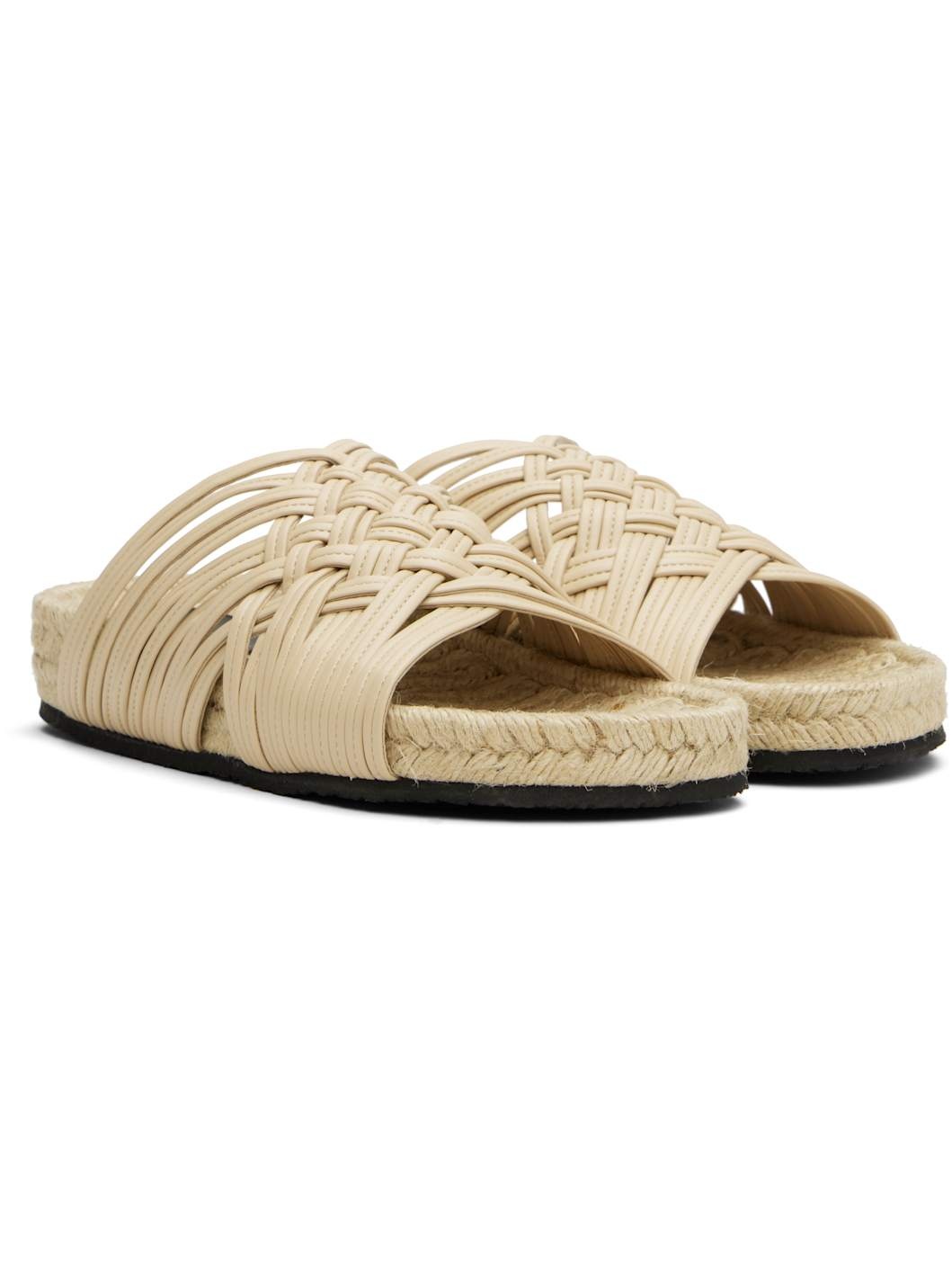 Beige Gaia Alter Mat Sandals - 4