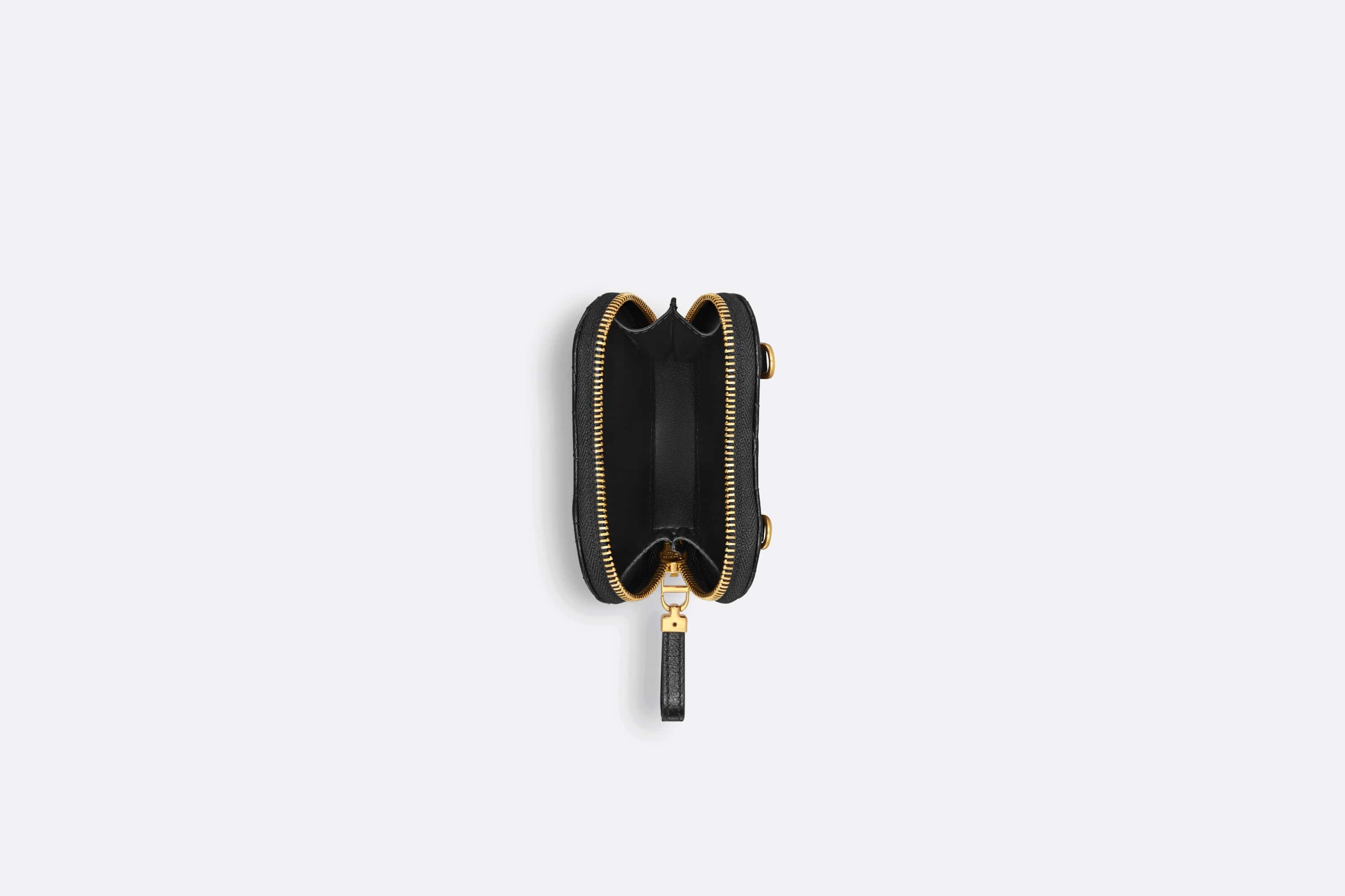 Dioramour Dior Caro Heart Pouch with Chain - 2