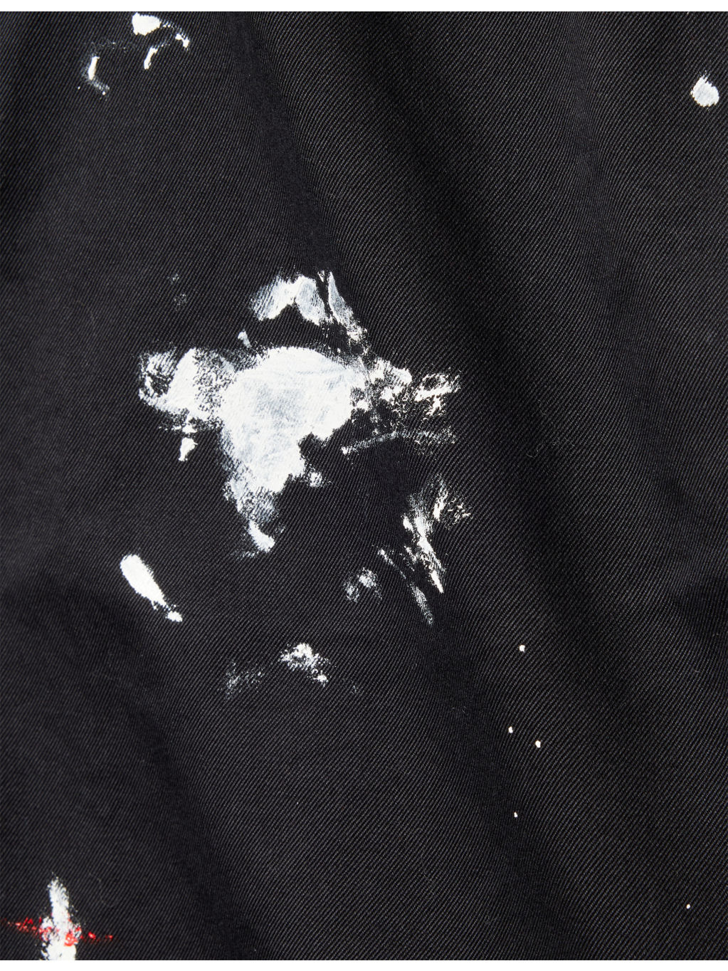 Art On Display Paint-Splatter Cotton-Chino Shorts - 6