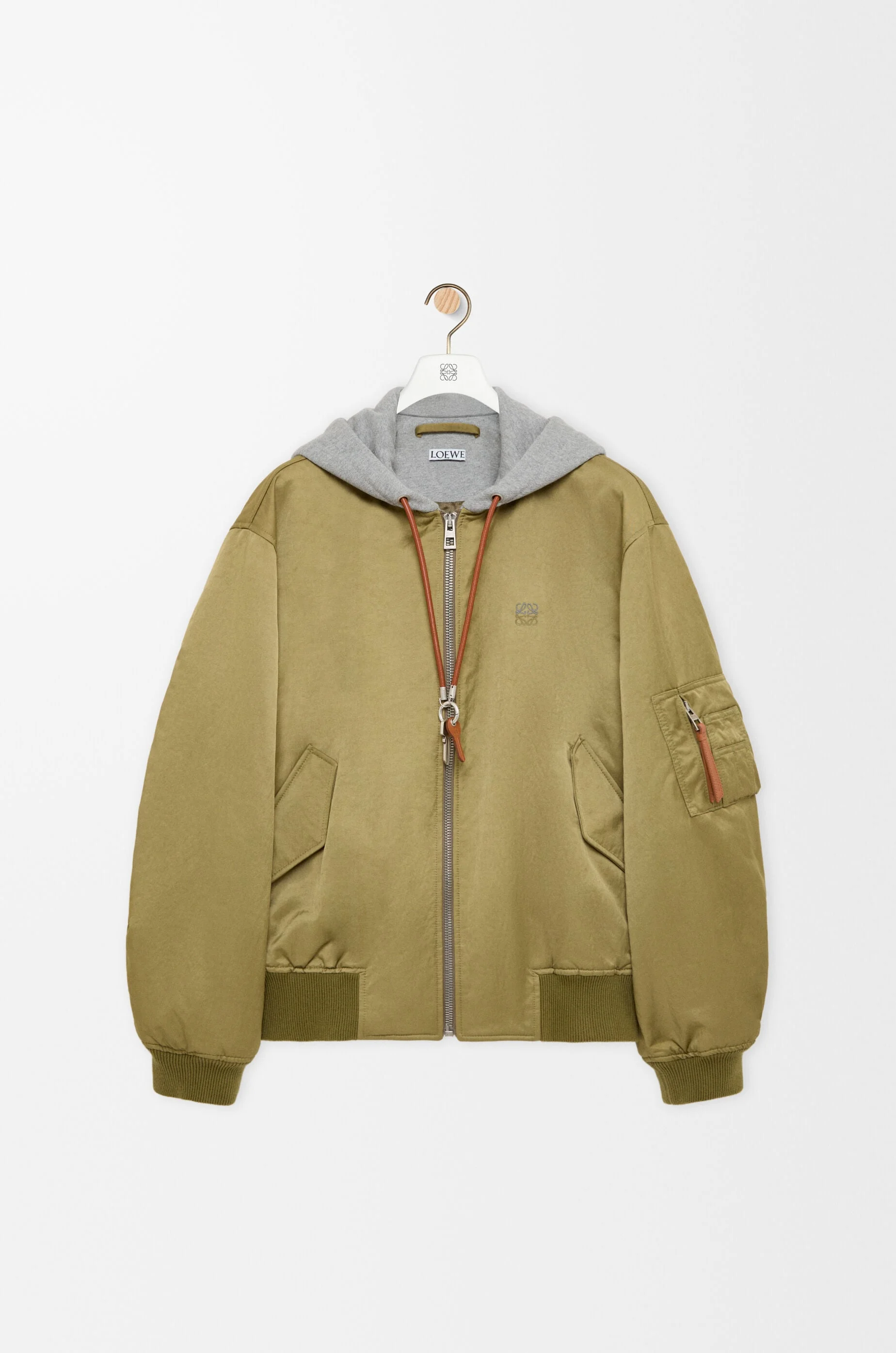 Bomber jacket in technical shell - 1