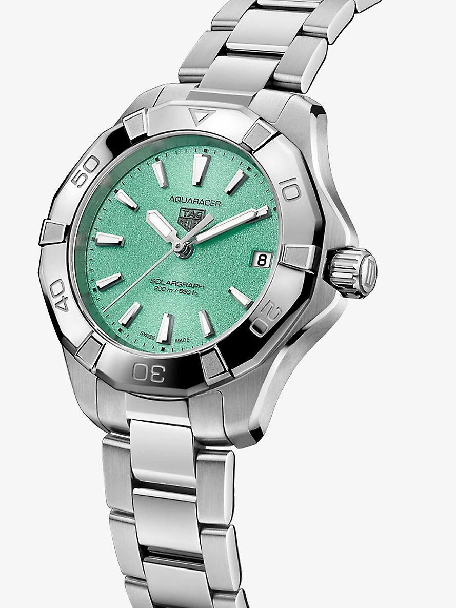 WBP1315.BA0005 Aquaracer Professional 200 Solargraph stainless-steel quartz watch - 2