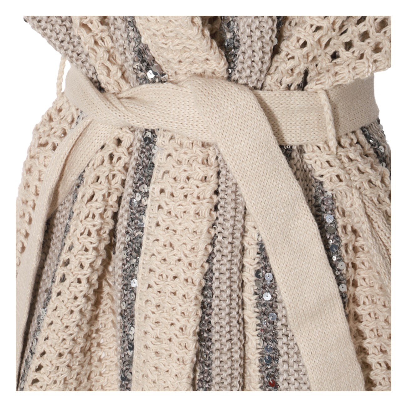 beige knitwear - 4