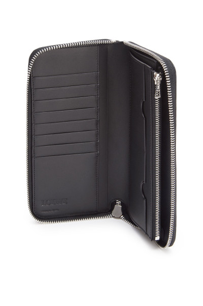 Loewe Puzzle open wallet in classic calfskin outlook