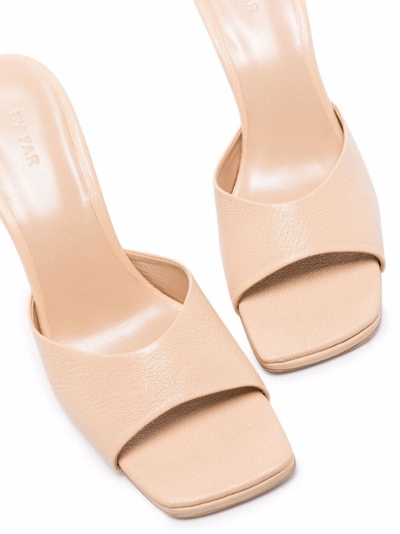 BY FAR Mora 115mm open-toe sandals | REVERSIBLE