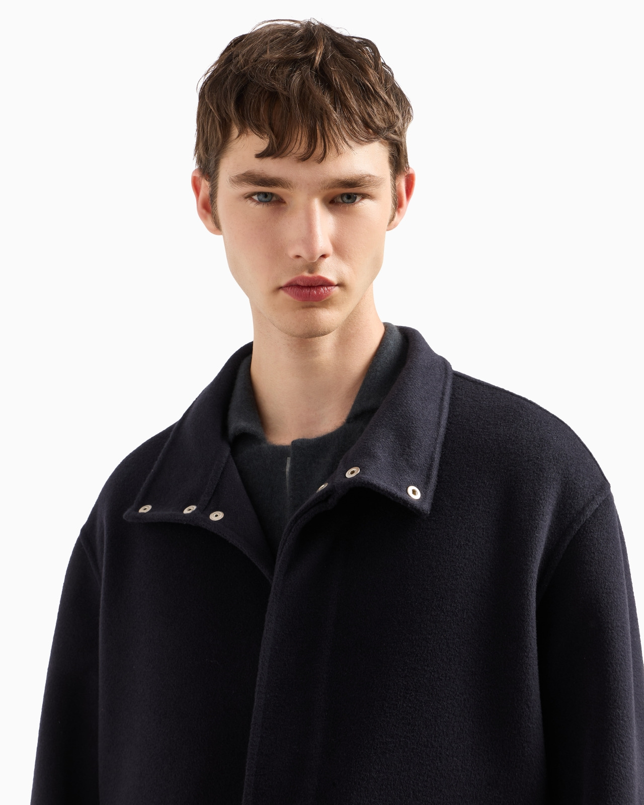 BLOUSON IN VIRGIN WOOL CLOTH - 5