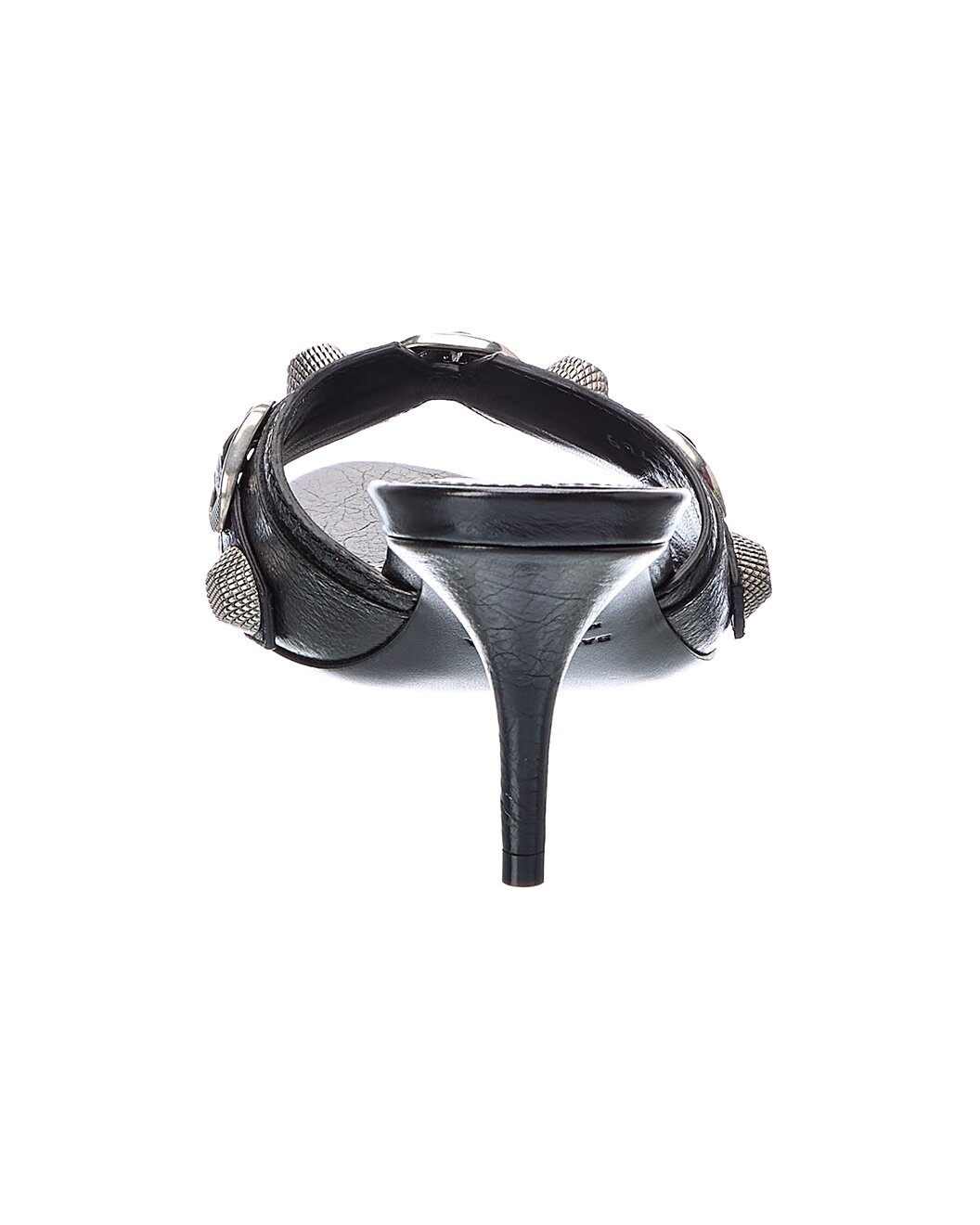 Balenciaga Cagole Leather Sandal - 3
