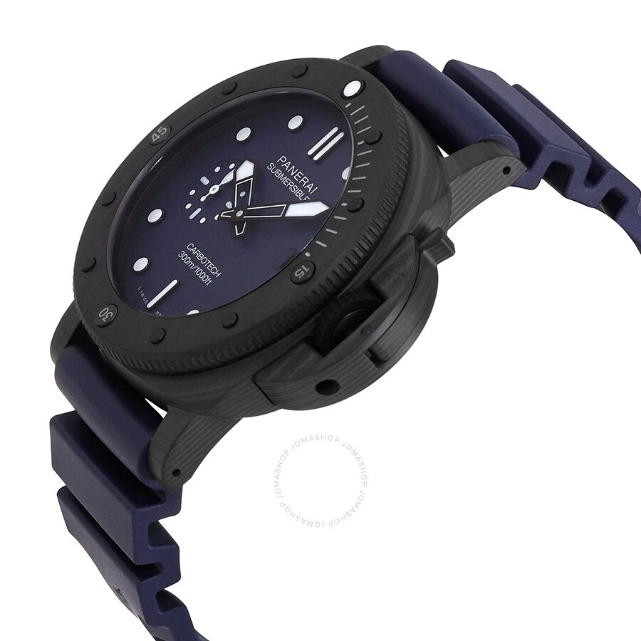 Panerai Submersible Automatic  QuarantaQuattro Carbotech™ Blu Abisso Men's Watch PAM01232 - 2