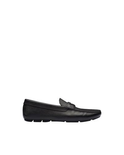 Prada Saffiano leather loafers outlook