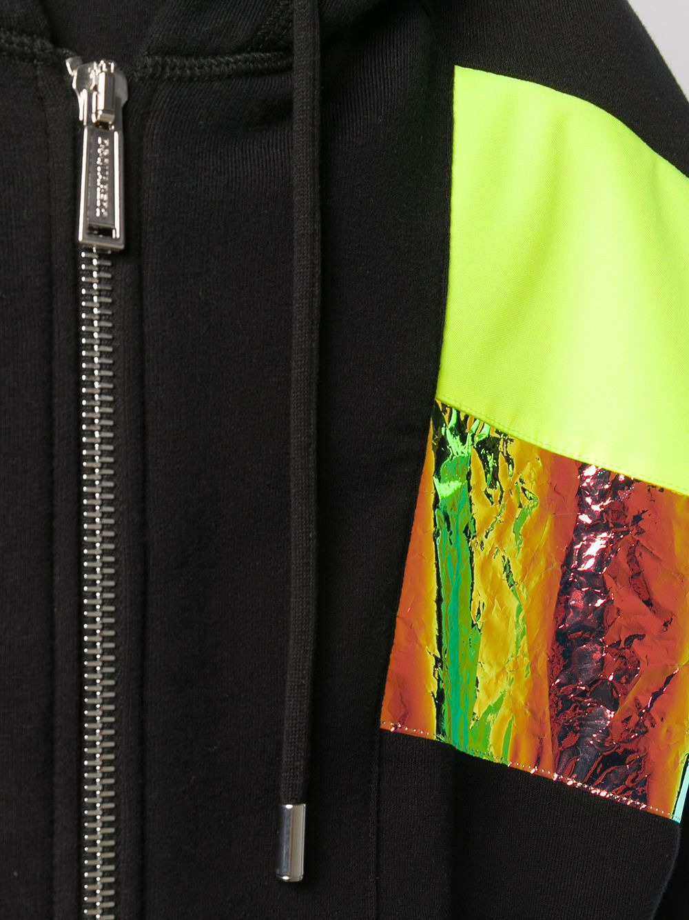 paneled hoodie - 5