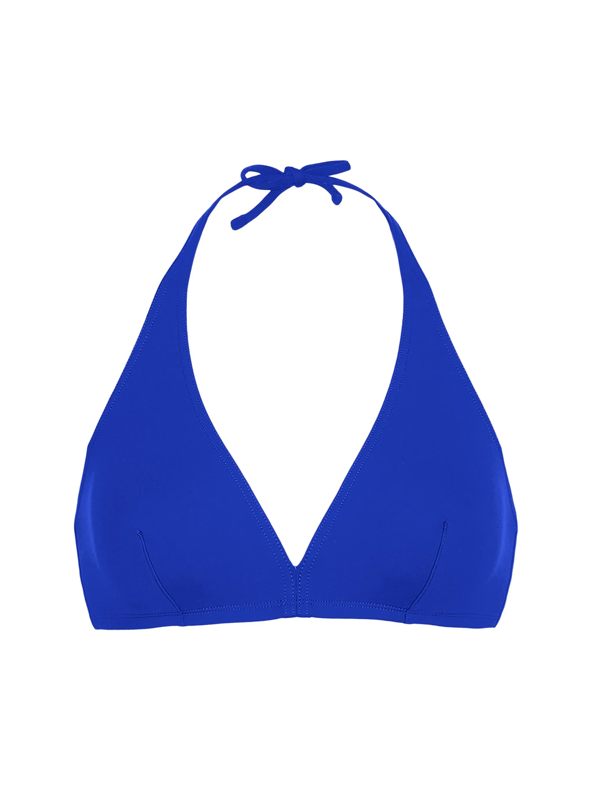 Women's Gang Halter Bikini Top - Indigo - 1