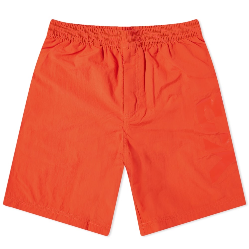 Y-3 Large Logo Mid Length Swim Short - 1