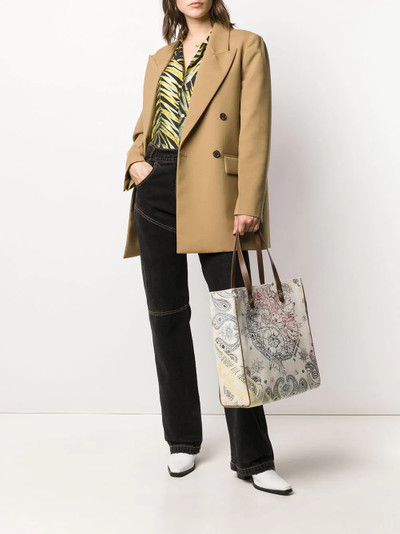 Golden Goose Bandana canvas tote outlook