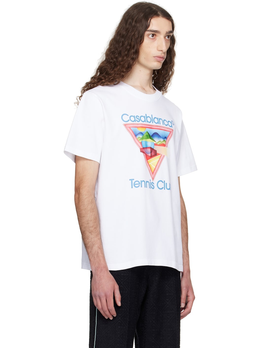 White 'Tennis Club' Icon T-shirt - 2