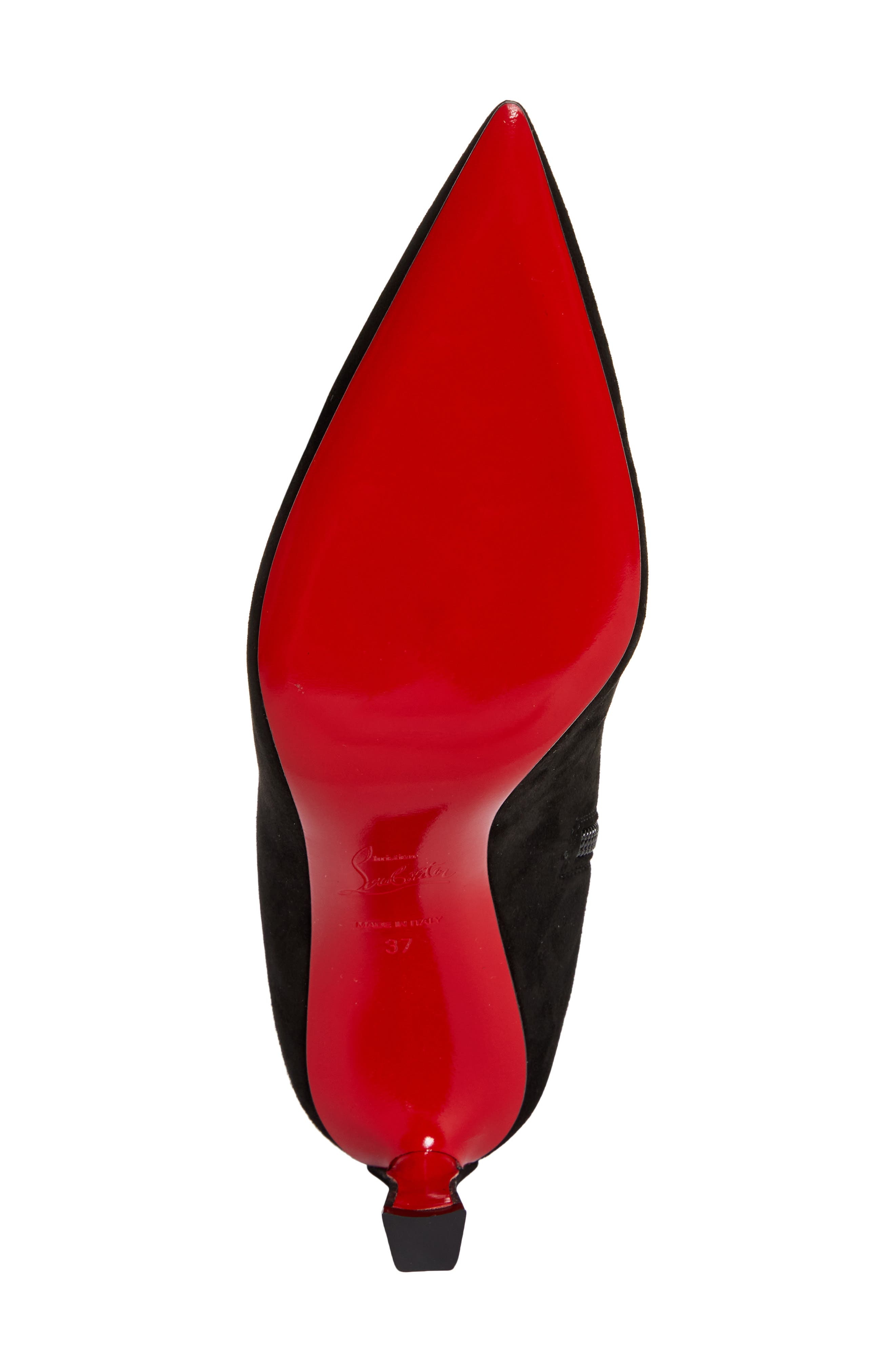 Christian Louboutin Condora Pointed Toe Bootie in Black at Nordstrom - 6