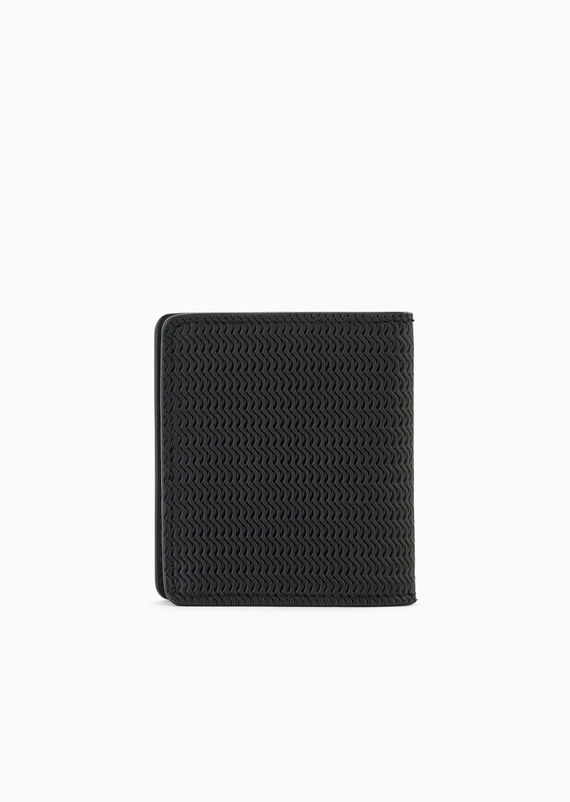 GIORGIO ARMANI Coin holder in printed leather outlook