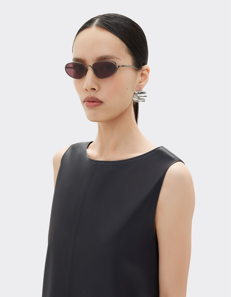 Ferrari sunglasses in gunmetal grey titanium with exclusive Contrast Pro™ lenses 3