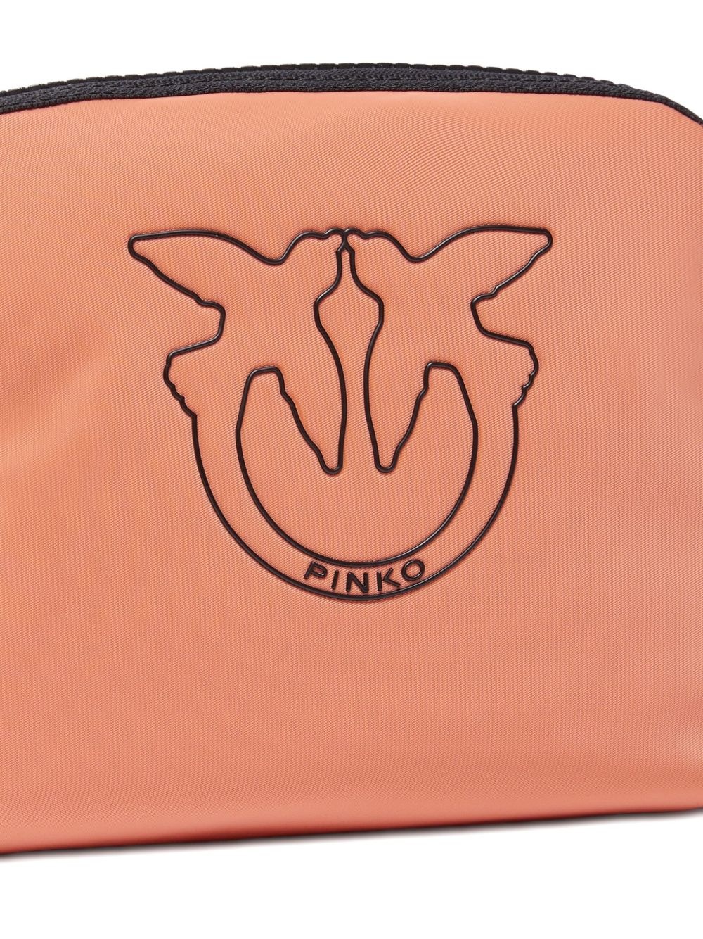 logo-embroidered make up bag - 3