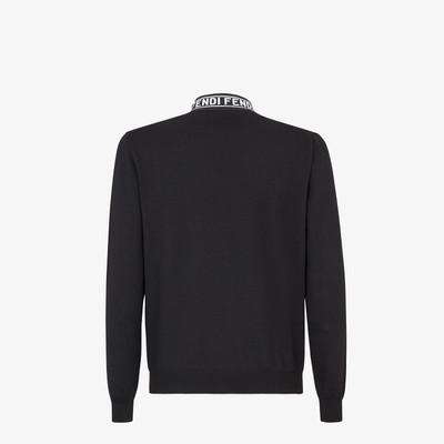 FENDI Black wool sweater outlook