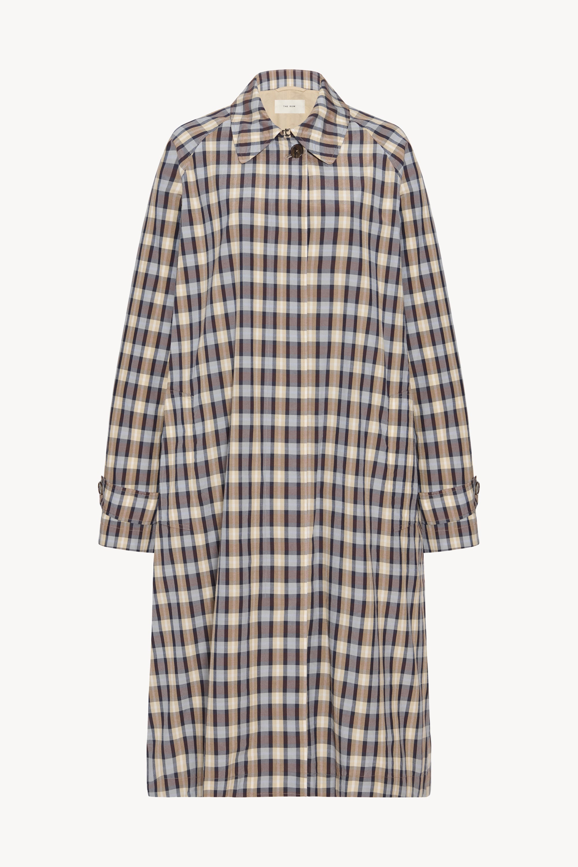 The Row Tavishina Coat in Silk and Cotton | REVERSIBLE