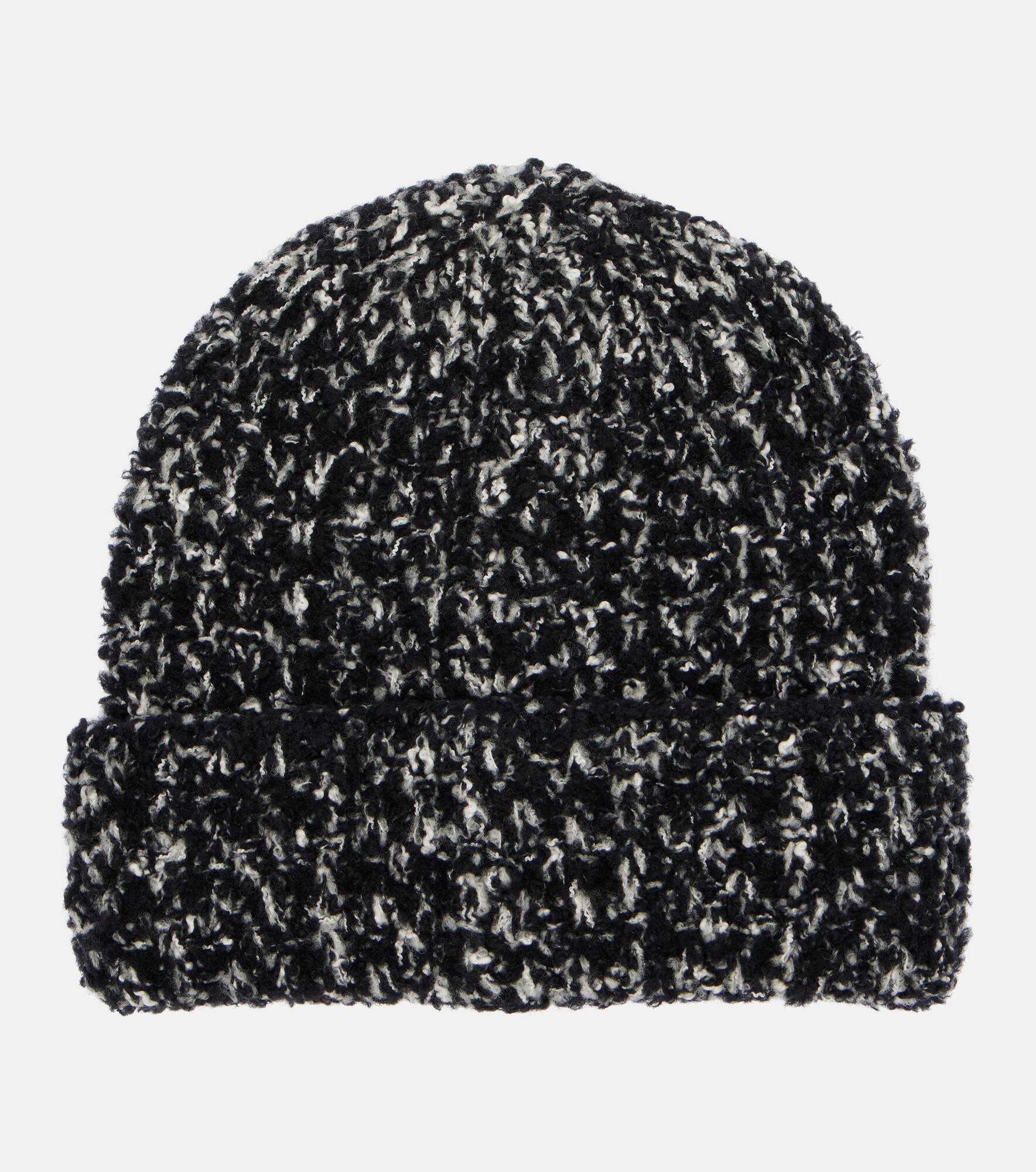 Logo wool-blend beanie - 4