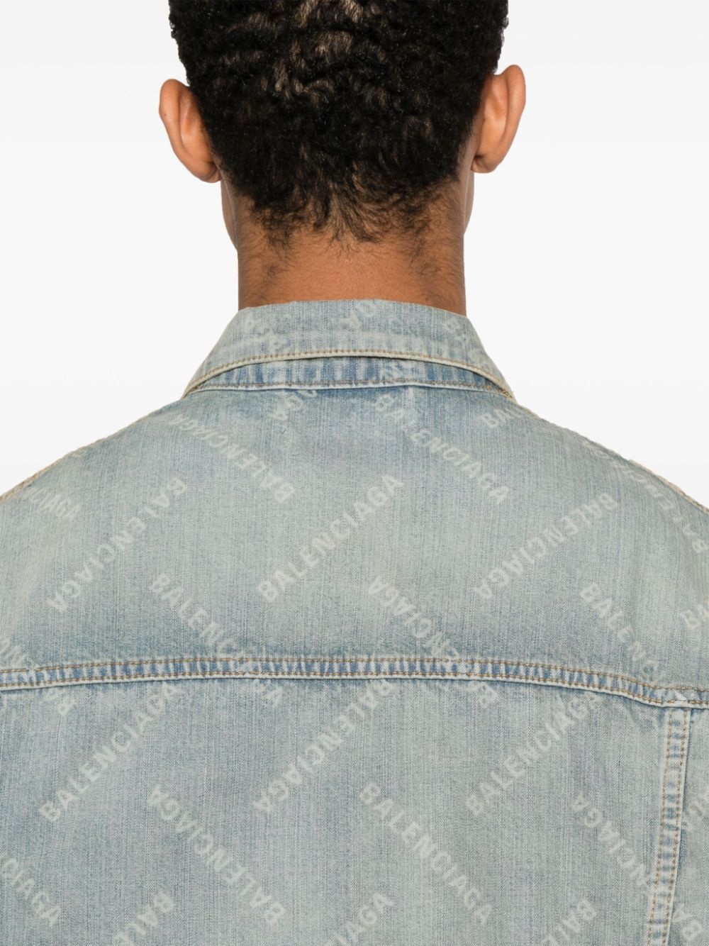 Bal Diagonal denim jacket - 6