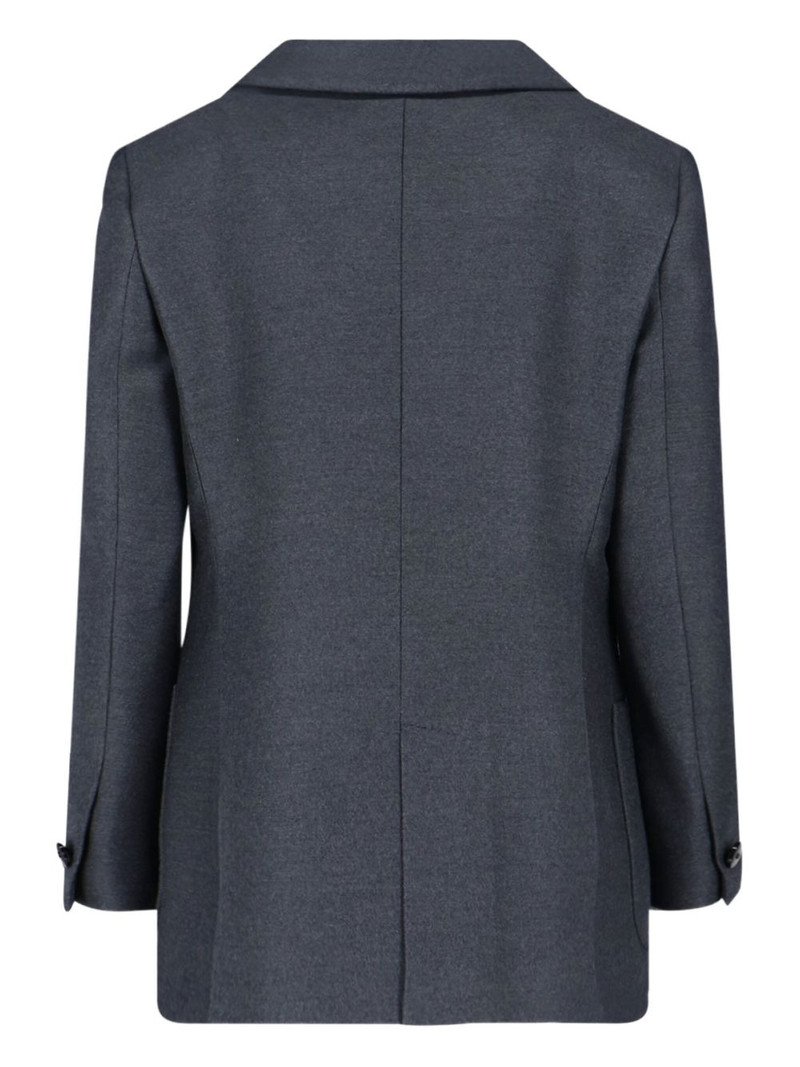 GIORGIO ARMANI single-button blazer outlook