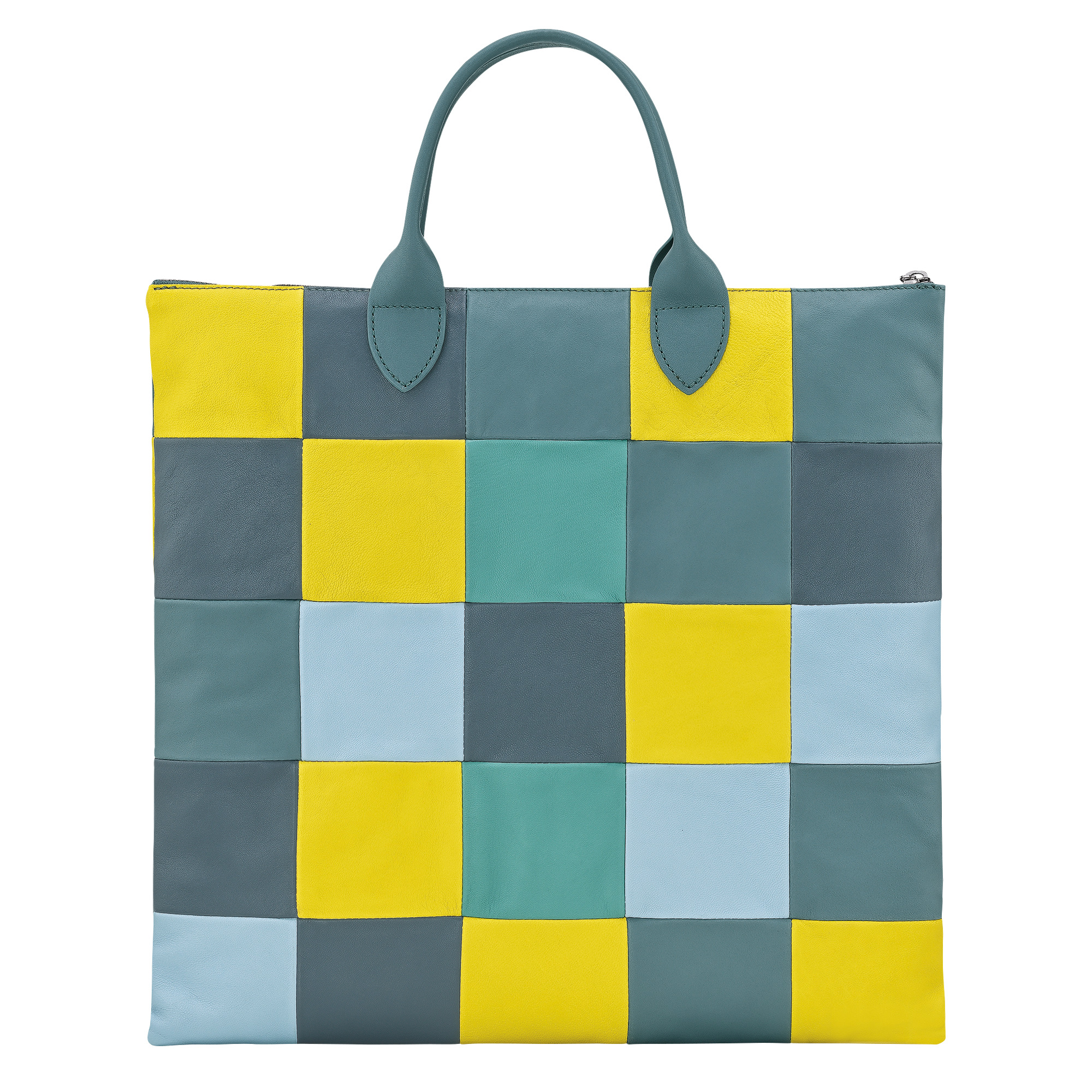 Re-Play L Handbag Eucalyptus - Leather - 4