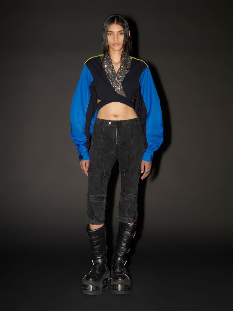 Ambush CROPPED SEQUIN JACKET outlook