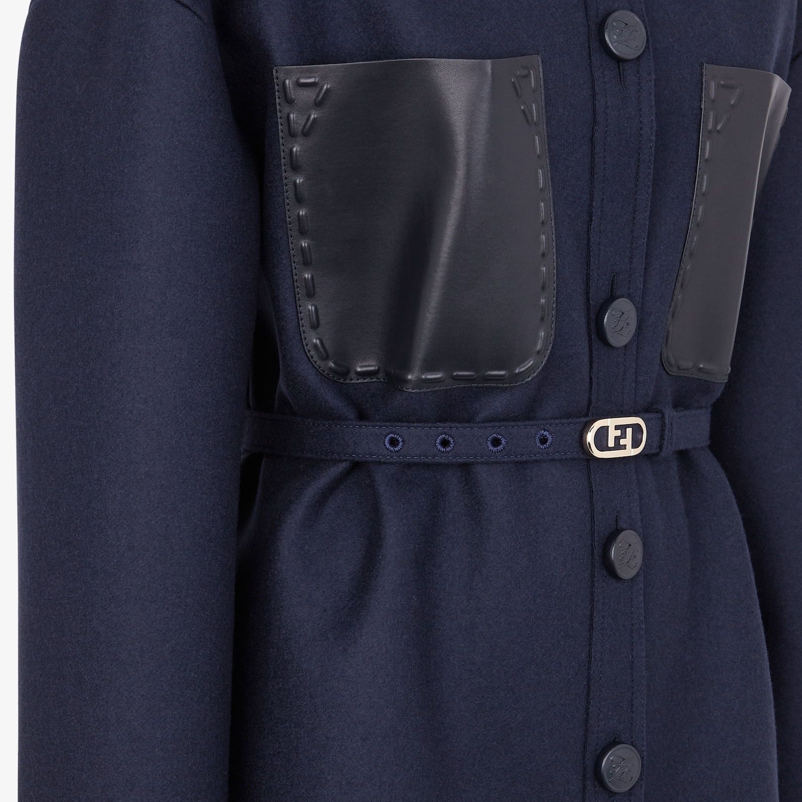 Blue wool Go-To Jacket - 3