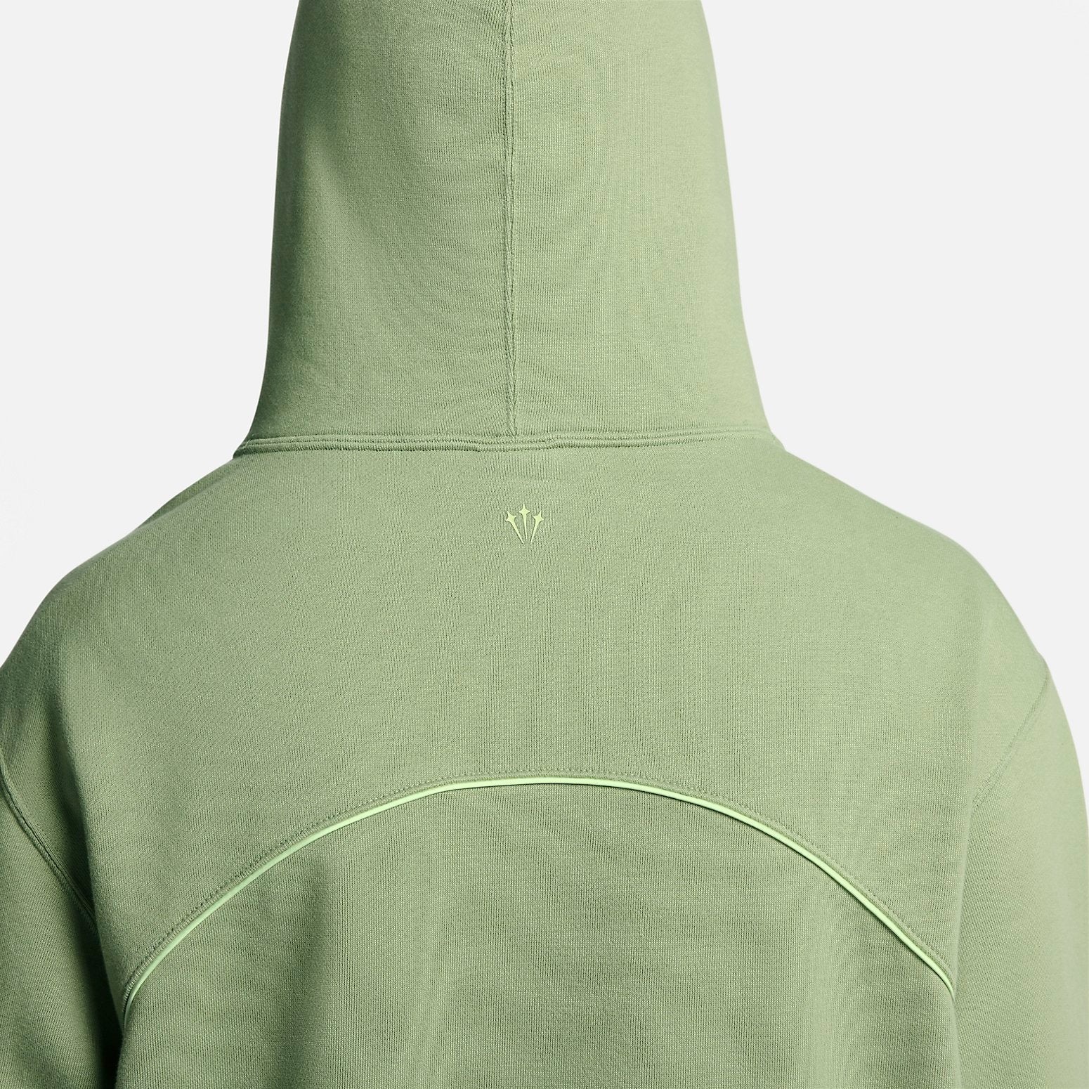 Nike x NOCTA Drake Cardinal Stock Fleece Hoodie 'Oil Green' FN7660-386 - 4