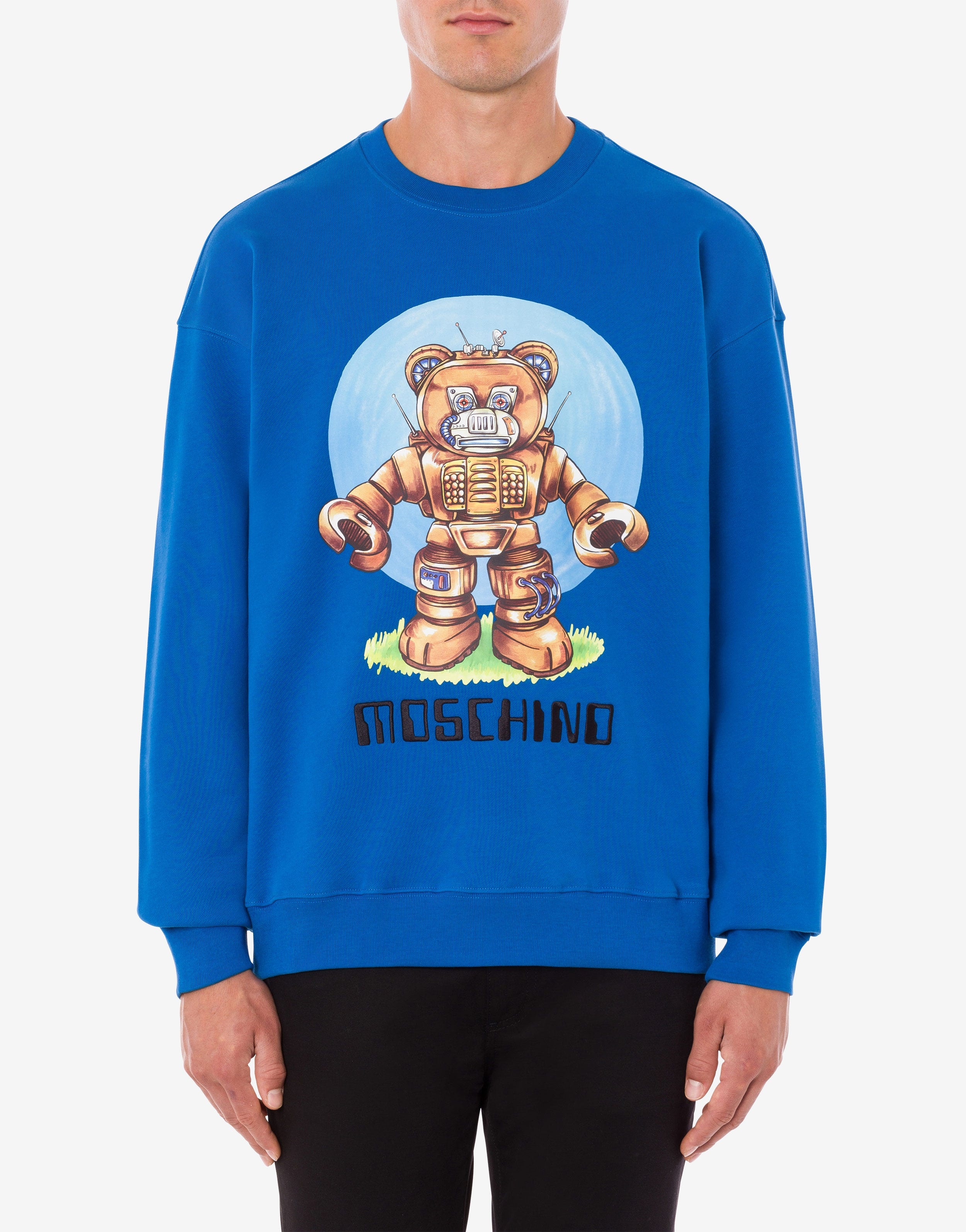 ROBOT BEAR ORGANIC COTTON SWEATSHIRT - 2